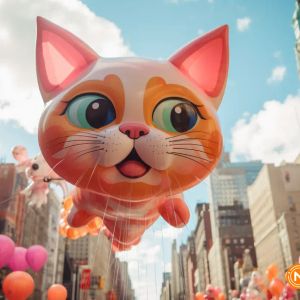 Cool Cats NFT collection soars high at Macy’s Thanksgiving Parade