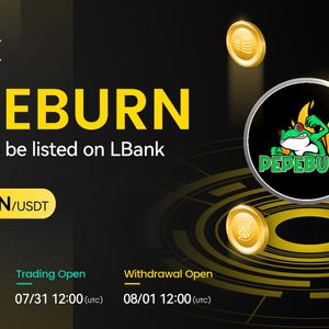 Pepeburn (PEPEBURN) Is Now Available for Trading on LBank Exchange