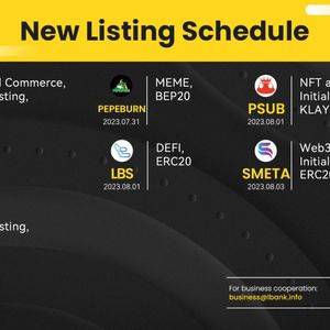 LBank Exchange to List Seven New Tokens in a Week
