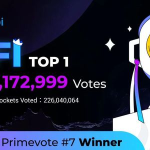 Huobi’s 7th PrimeVote finishes with MinePlex (XFI) Coming out on Top
