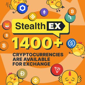 StealthEX Hits Milestone: 1400 Cryptos Are Now Available for Exchange!