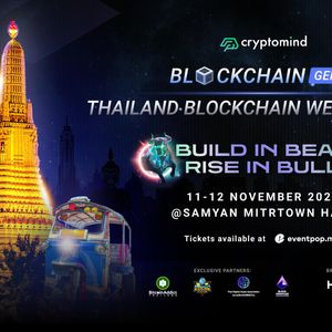 Wave Goodbye to the Bear Market, Prepare for the Bull Run at  “Blockchain Genesis, Thailand Blockchain Week 2023”  on November 11-12 at Samyan Mitrtown