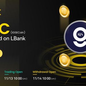 IGSE Coin (IGSC) Is Now Available for Trading on LBank Exchange