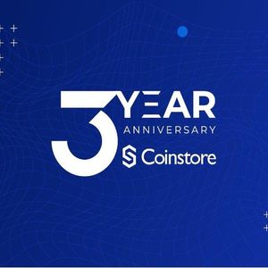 Coinstore Marks 3rd Anniversary with Massive Prizes and Global Expansion Plans