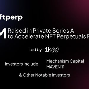 nftperp Raises $3 Million Series A Round to Accelerate NFT Perpetual Futures Trading