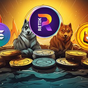 Solana (SOL), Retik Finance (RETIK), and Bonk (BONK) are the 3 most undervalued tokens in the market