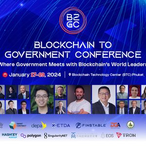 Phuket to Pioneer Blockchain Mass Adoption in Thailand with B2GC: Blockchain to Government Conference