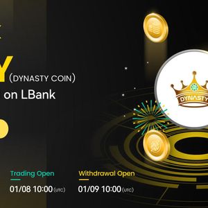 DNY (Dynasty Coin)  Is Now Available for Trading on LBank Exchange