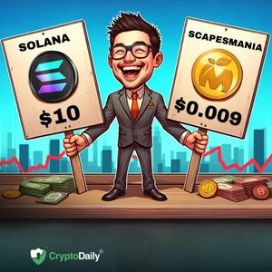 Buying ScapesMania (MANIA) Now at $0.009 Is as Good as Buying Solana (SOL) at $10