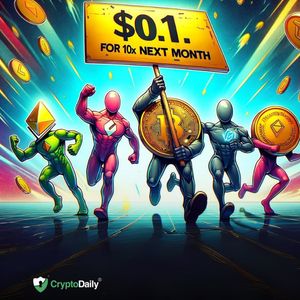 5 Tokens Under $0.1 Poised for 10X Growth Next Month