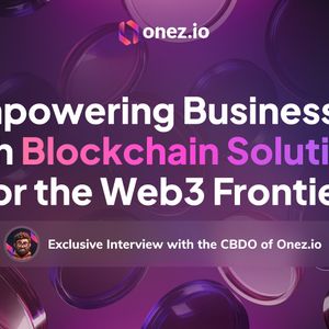Exclusive Interview with the CBDO of Onez.io: Empowering Businesses with Blockchain Solutions for the Web3 Frontier