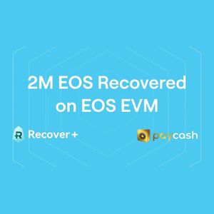 EOS Recover+ Rides to the Rescue Following $1.8M PayCash Theft