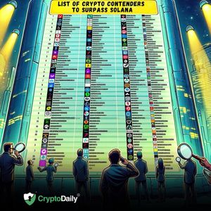 In Pursuit of the Next Solana: A List of Crypto Contenders