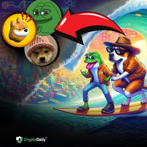Dog wif hat (WIF), Pepe (PEPE), and Bonk (BONK) ride the next crazy crypto wave