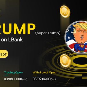 Super Trump (STRUMP) Is Now Available for Trading on LBank Exchange