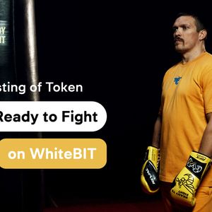 Cryptocurrency Community READY TO FIGHT: $RTF Token from Oleksandr Usyk's Project Listed on WhiteBIT on April 24