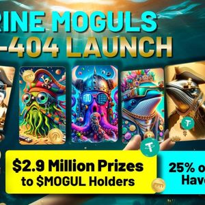 Marine Moguls ERC-404 Launch with $2.9 Million in Prizes for Token Holders