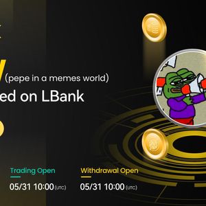 Pepe in a memes world (PEW) Is Now Available for Trading on LBank Exchange