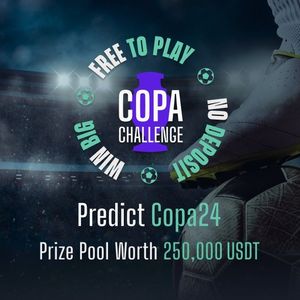 Join the thrill of the Free-to-play Copa Challenge on SportsWizard - and compete for a prize pool worth 250 000 USDT