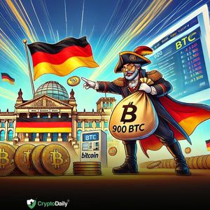 Wallet Linked to German Government Offloads 900 Bitcoin ($BTC)