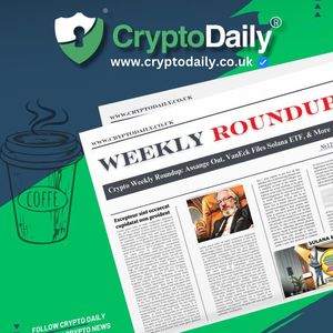 Crypto Weekly Roundup: Assange Out, VanEck Files Solana ETF, & More