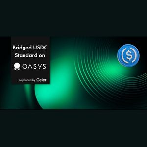 Oasys Transactions Are 85% of Transactions on Celer Bridge As Users Move To Native USDC Token
