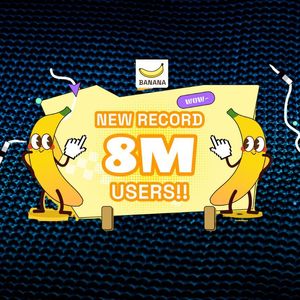 TON P2E Game BANANA Crosses 8M Users in Four Weeks