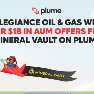 Allegiance Oil & Gas with Over $1B in AUM Offers First Mineral Vault on Plume Network