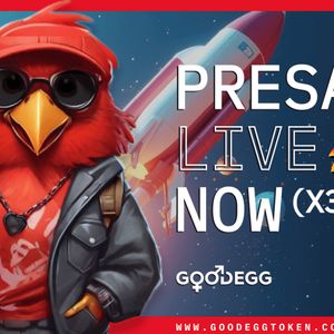 GoodEgg (GEGG): The AI Altcoin to Watch - Top Analyst Predicts Rivalry with SUI After $609K Stage 2 Presale Surge