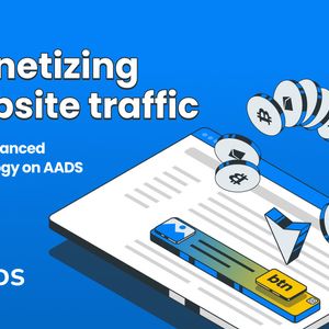 The Crypto Ad Network Aads Introduces An Advanced Technology For Monetizing Website Traffic