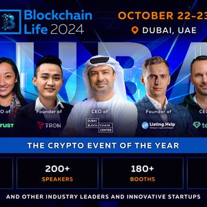 Blockchain Life 2024 in Dubai: A Gathering of Market Insiders Ahead of the Bull Run