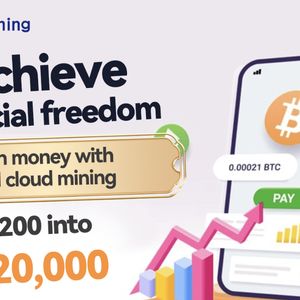 Earn passive income through cryptocurrency with ION Mining to achieve financial freedom.