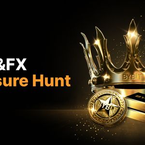 Bybit Launches Gold & FX Treasure Hunt Competition: Embark on a Quest for Real Gold Rewards