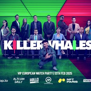 Killer Whales VIP European Watch Party to Take Place During NFT Paris