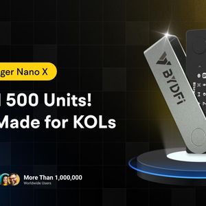BYDFi and Ledger Launch Global Campaign with Limited BYDFi x Ledger Nano X