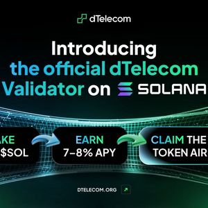 dTelecom Validator Launches on Solana