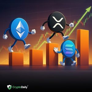 Ethereum (ETH), Ripple (XRP), Solana (SOL) Surge as Bitcoin (BTC) Climbs