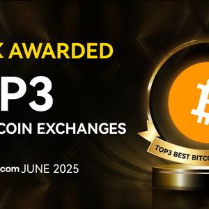 LBank Named Among Top 3 Best Bitcoin Exchanges for Bitcoin.com June 2025