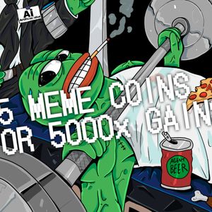 5 Memecoins Under $0.10 You Should Buy Now for a Potentially Risk-Free 2500% Return in Just Six Months