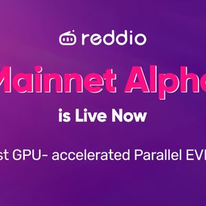 Reddio Mainnet Alpha Is Live – The First GPU-Accelerated Parallel EVM for AI-Native dApps