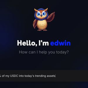 edwin Goes Live With Its AI-Powered Terminal Designed to Simplify DeFi