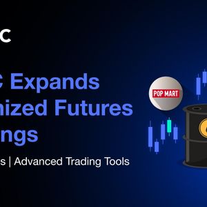 BTCC Launches Tokenized Futures for Pop Mart and Crude Oil, Integrates TradingView