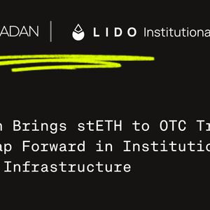 Caladan Enables stETH Collateralization on OTC Platform Through Lido Institutional