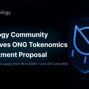 Ontology Community Approves ONG Tokenomics Adjustment Proposal