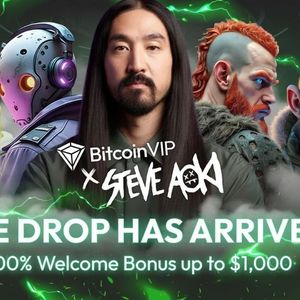Million-dollar BTC awarding online crypto casino BitcoinVIP Casino touts Steve Aoki backing in rebrand