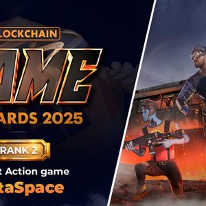 MetaSpace Claims 2nd Best Action Game at Blockchain Awards 2025