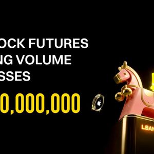 LBank U.S. Stock Futures Trading Volume Surpasses $6.3B, Accelerating On-Chain Access to Global Equities