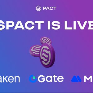 PACT Announces $PACT Token Support on Kraken, MEXC, and Gate
