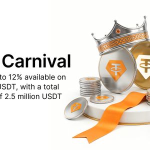 Bybit Launches “Earn Carnival” Campaign With Up to 12% APR Opportunities and 2.5 Million USDT Prize Pool