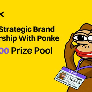 LBank Announces Strategic Brand Partnership with Ponke, Launching 40,000 USDT Reward Events